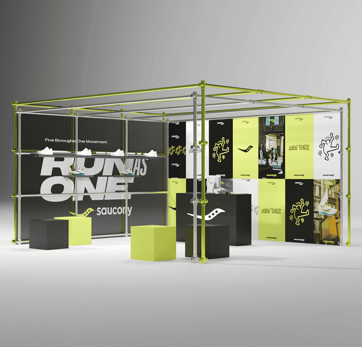 Saucony Run As One hero frame