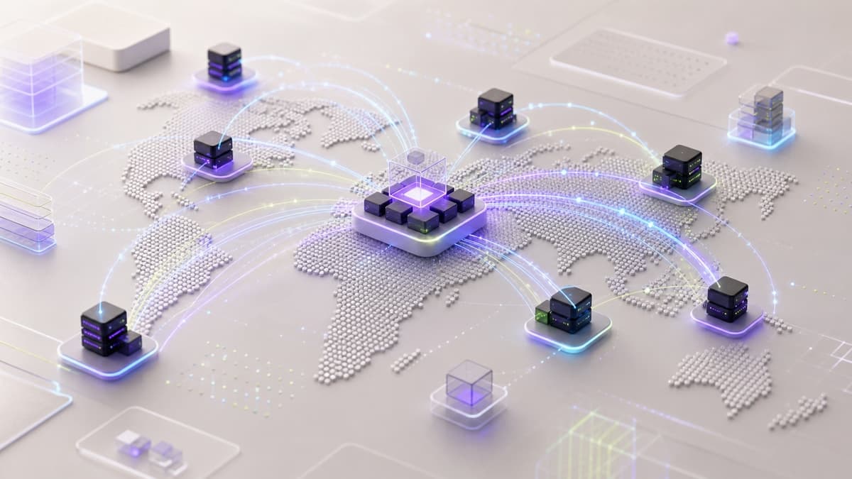 Edge computing and WebAssembly performance illustration for modern web delivery